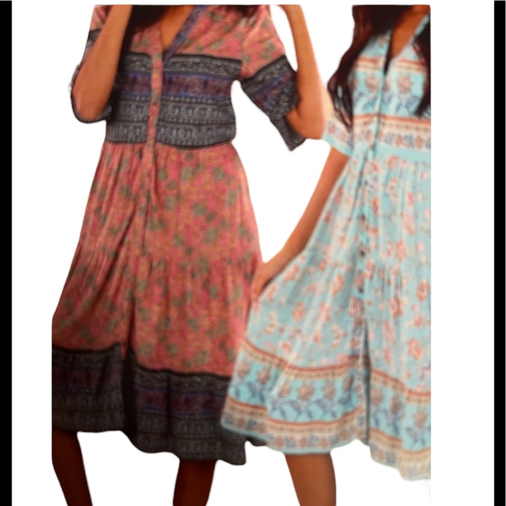 NWT.  Sacred Threads Dress S/M.  CL/GR12.  221237